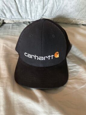 Rugged Flex® Fitted Canvas Mesh-Back Logo Graphic Cap